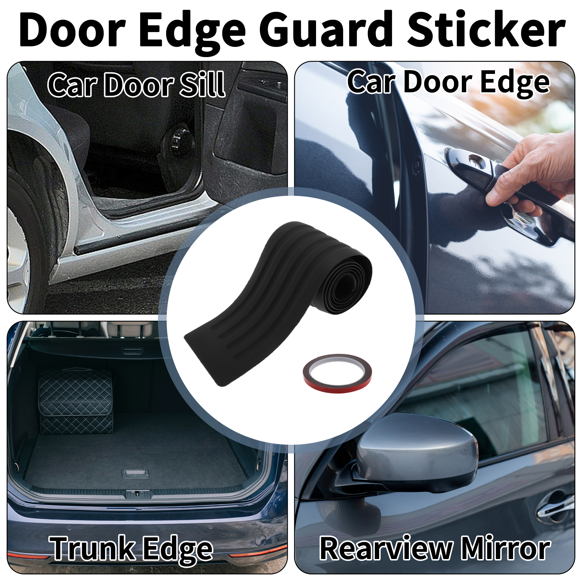 Bumper Guard Protector - X Autohaux Rear Bumper Edge Guards