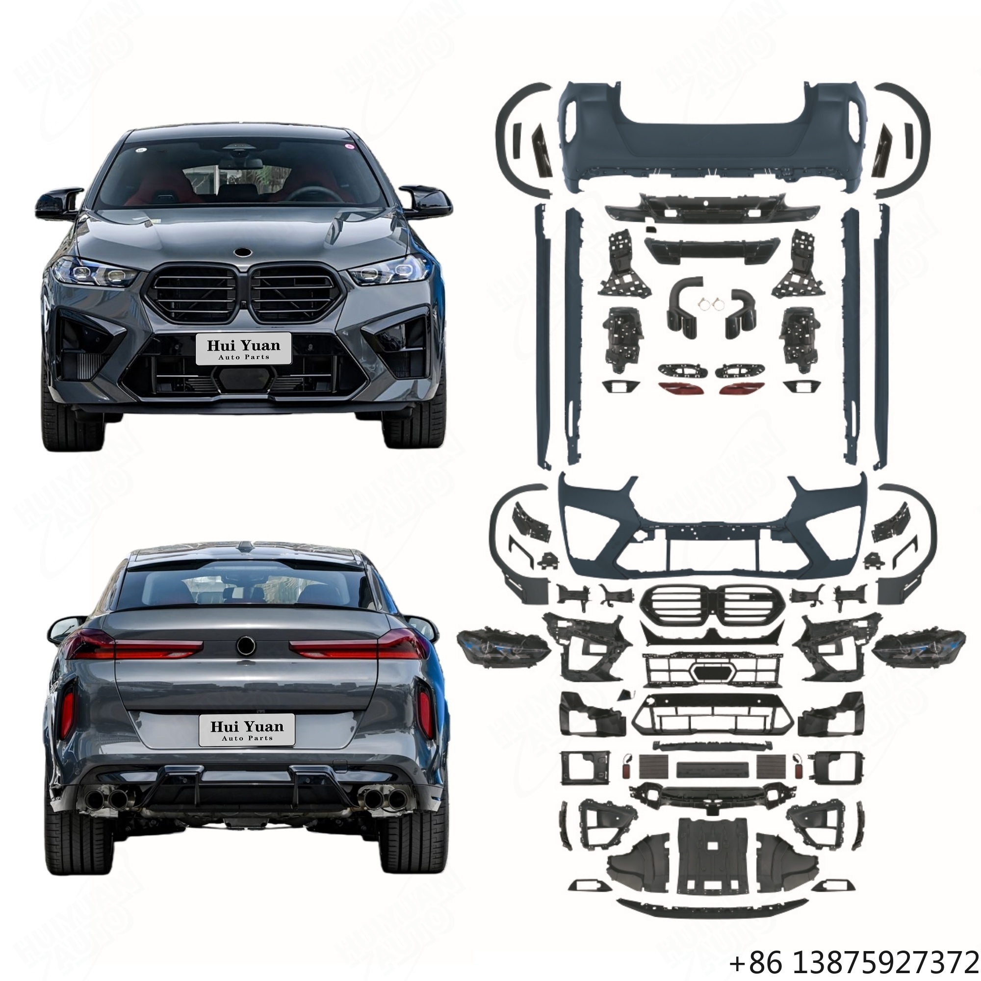 Car Accessories Wholesale - Wholesale F96 LCI X6M Style Car