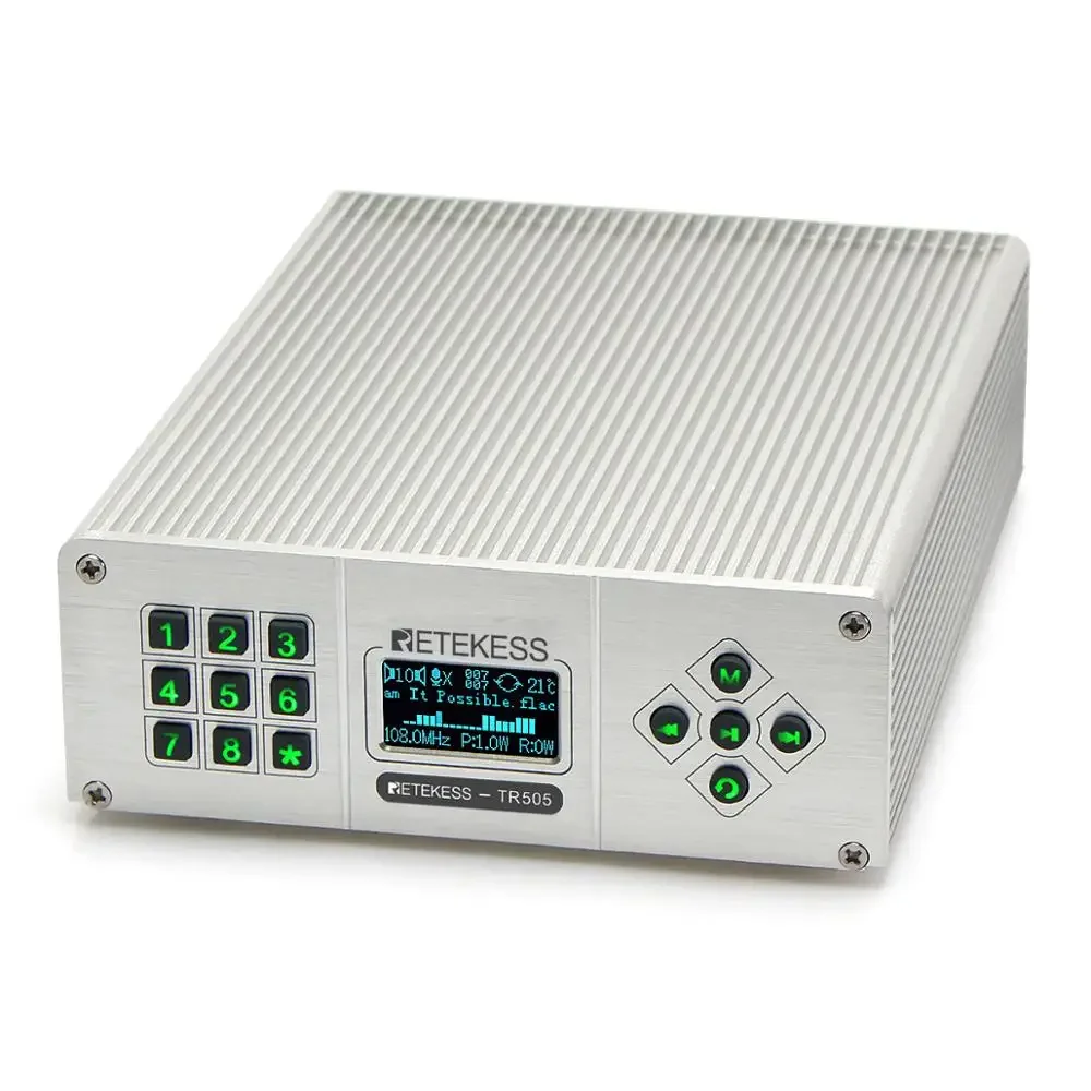 Fm Transmitter - 25W Wireless Mini Radio Stereo Station