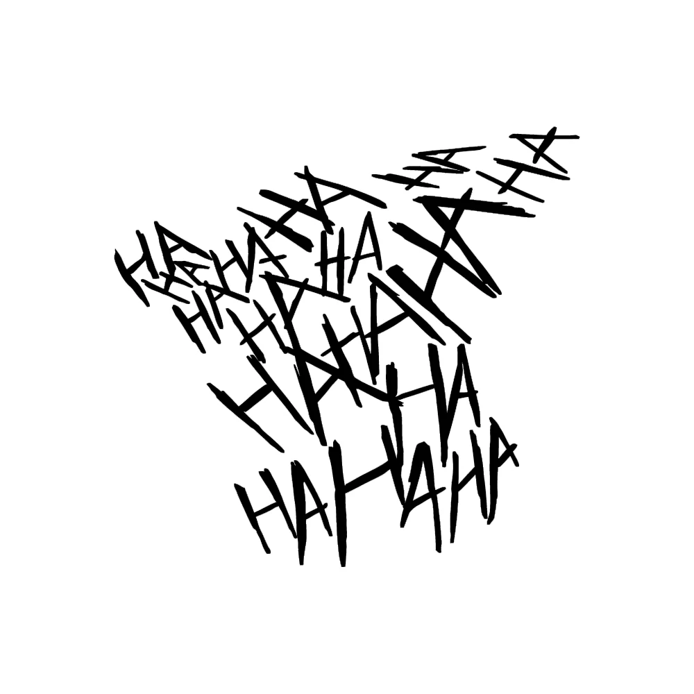 Car Accessories Joker - 14cm Joker Hahaha Decals Stickers Car