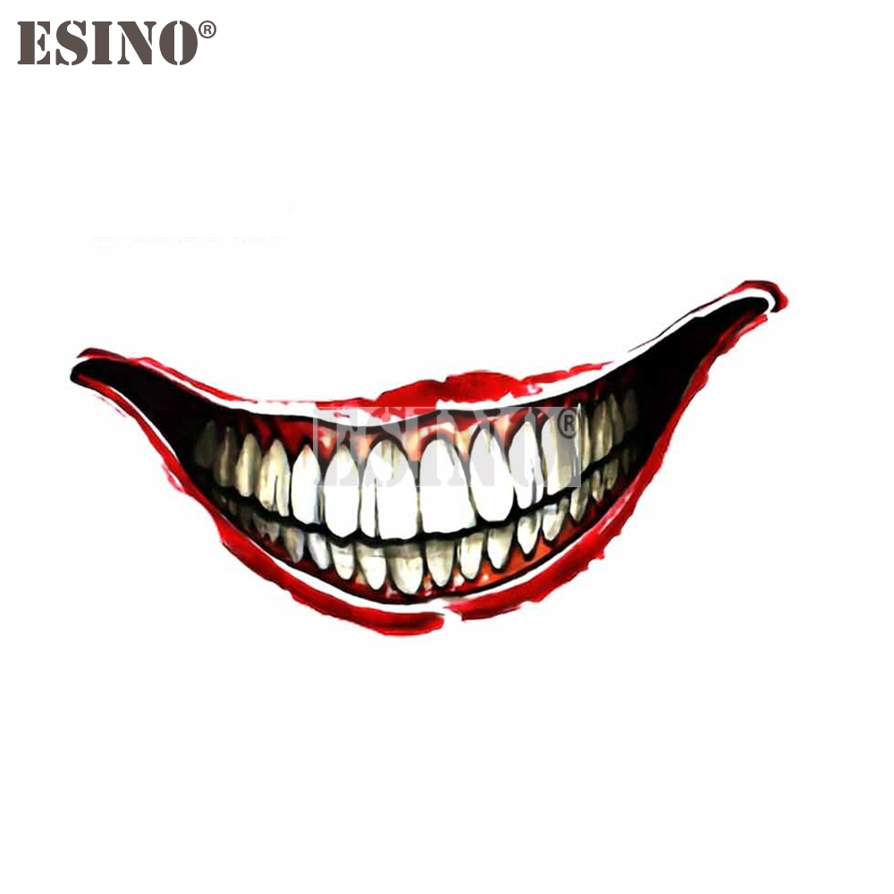 Car Accessories Joker - Car Styling Creative Jokers Smile Tattoo