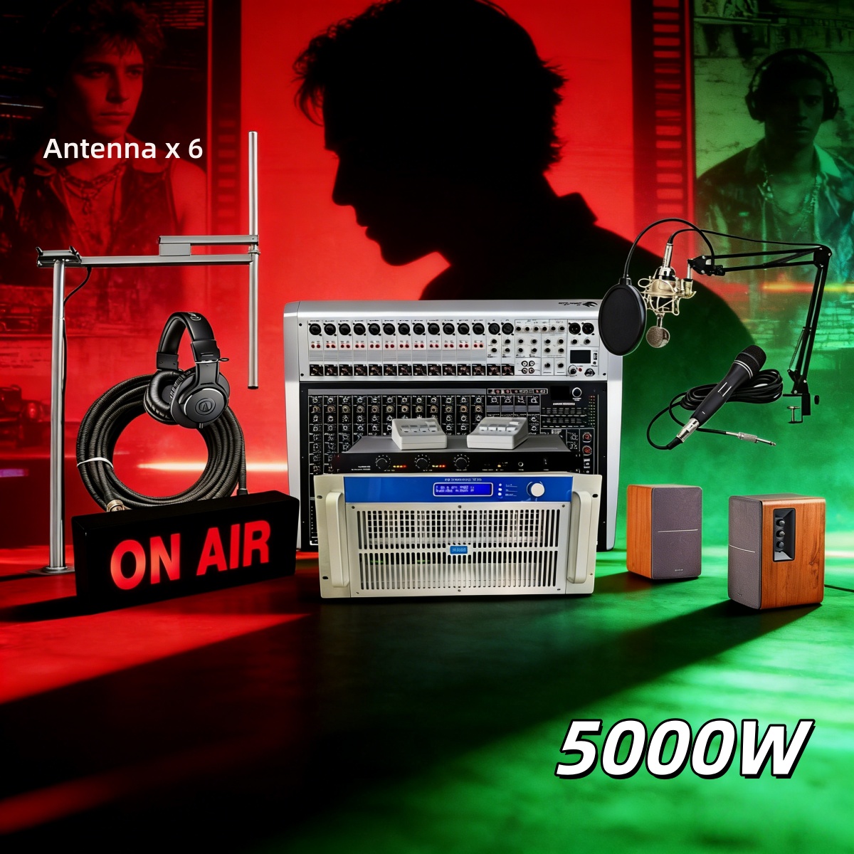 Fm Transmitter - Church YXHT-1, 5KW(5000W) FM Transmitter Complete