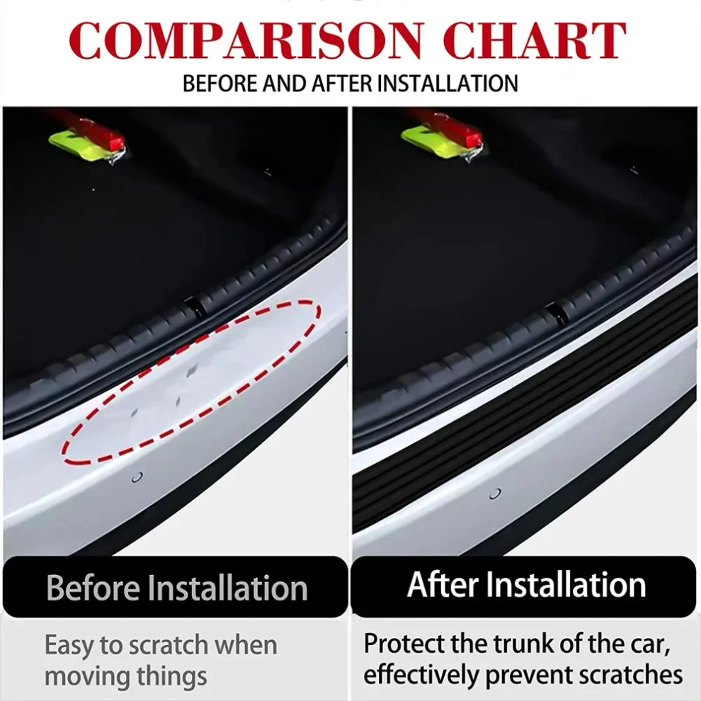 Anti-scratch Car Trunk Door Si - Bumper Guard Protector recensie en prijs