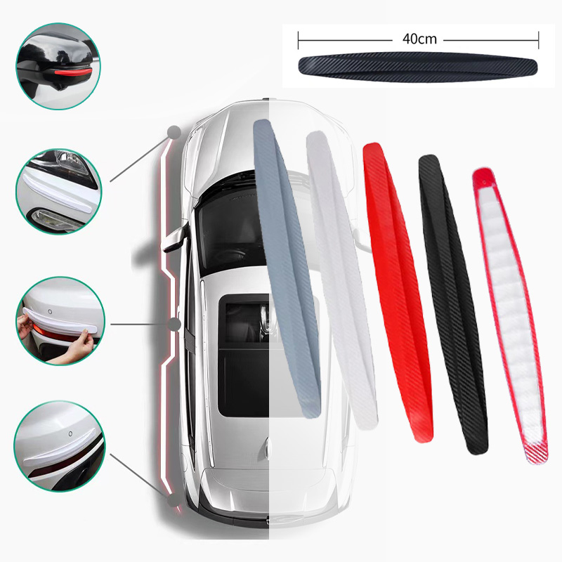 2/4PCS Front Rear Bumper Unive - Bumper Guard Protector recensie en prijs