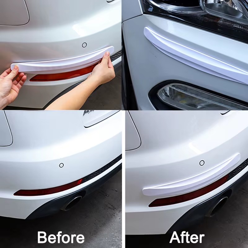 2/4PCS Front Rear Bumper Unive - Bumper Guard Protector recensie en prijs