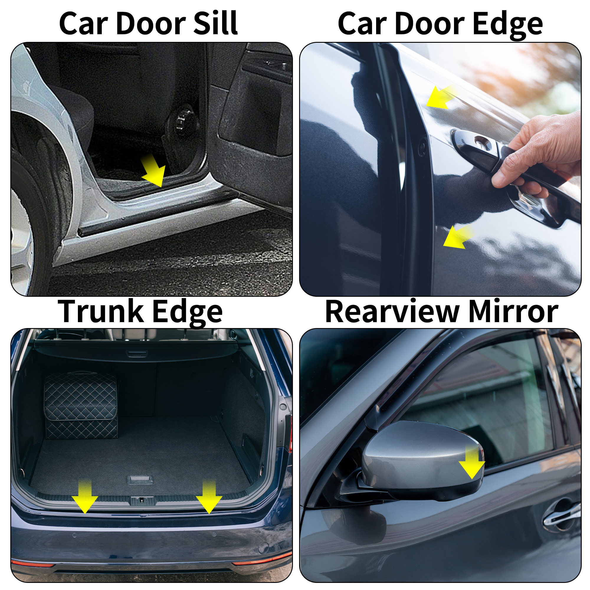 X Autohaux Rear Bumper Edge Gu - Bumper Guard Protector recensie en prijs