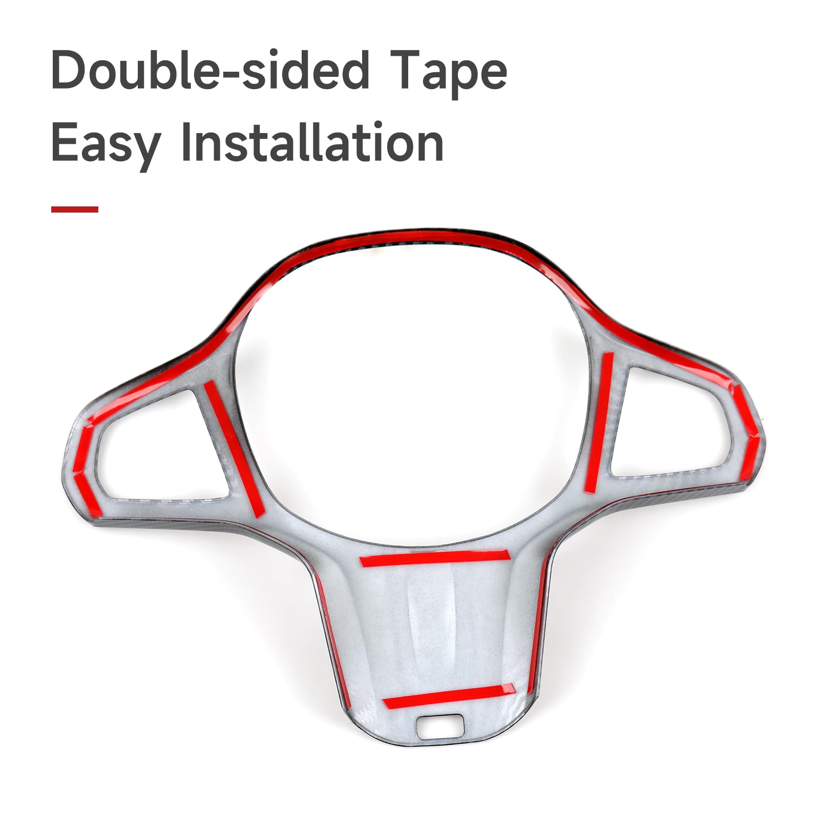 Carbon Fiber Style ABS Steerin - Steering Wheel Cover recensie en prijs