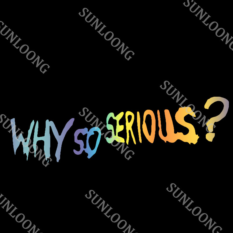 Personalized Why So Serious Ca - Car Accessories Joker recensie en prijs
