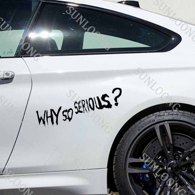 Personalized Why So Serious Ca - Car Accessories Joker recensie en prijs