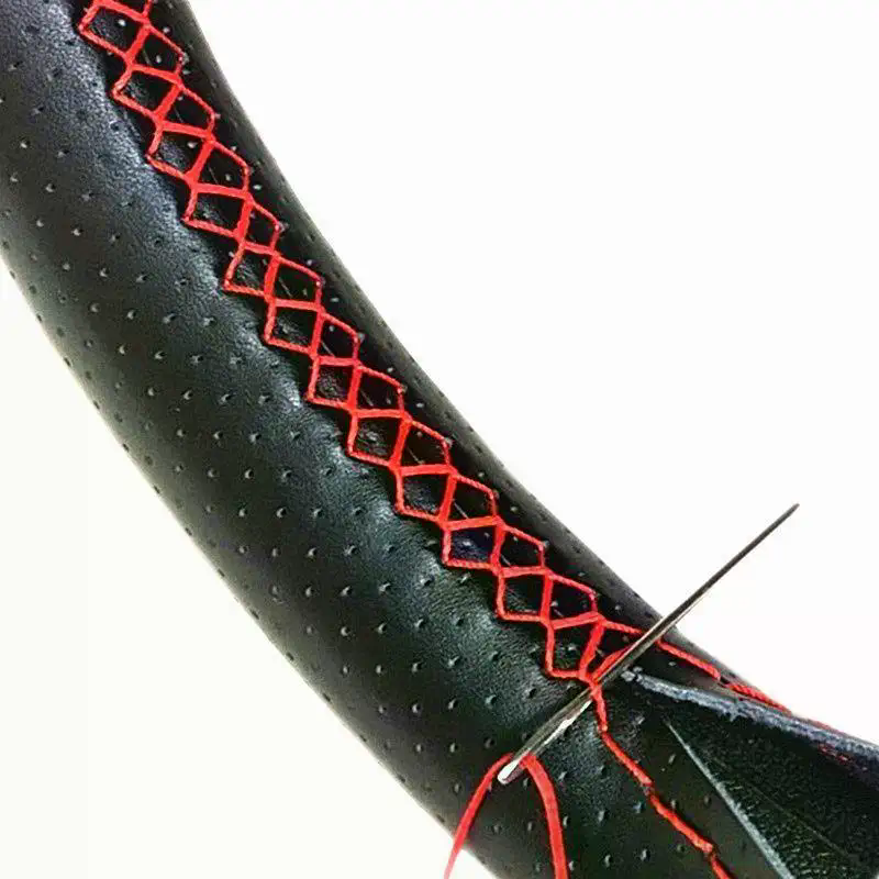 Hand Sewn Car Steering Wheel P - Steering Wheel Cover recensie en prijs