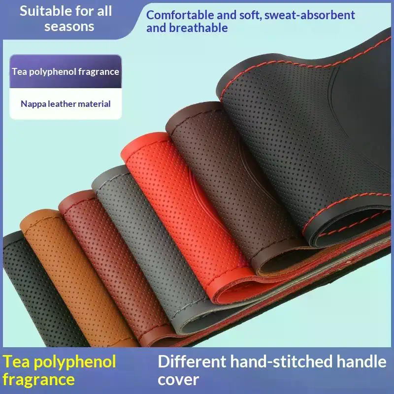 Hand Sewn Car Steering Wheel P - Steering Wheel Cover recensie en prijs