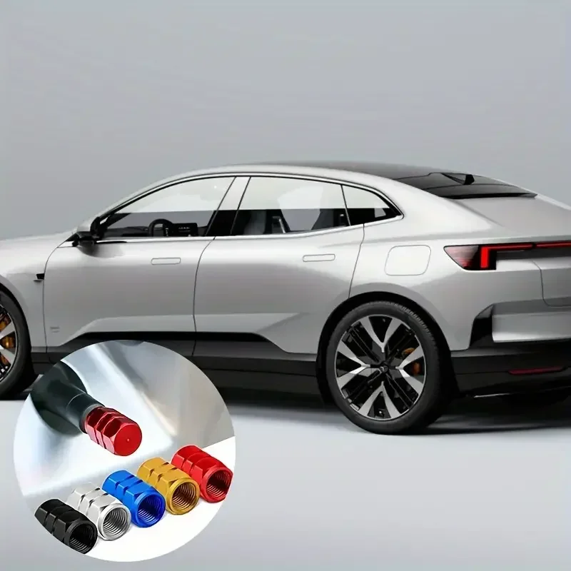 4Pcs Aluminum Tire Valve Caps  - Steering Wheel Cover recensie en prijs