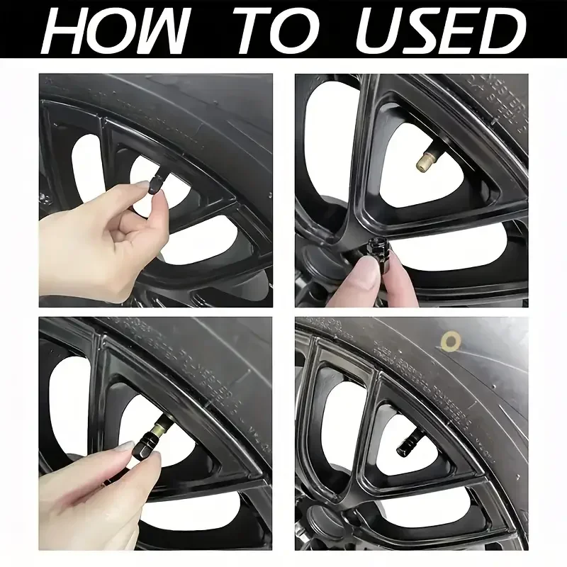 4Pcs Aluminum Tire Valve Caps  - Steering Wheel Cover recensie en prijs