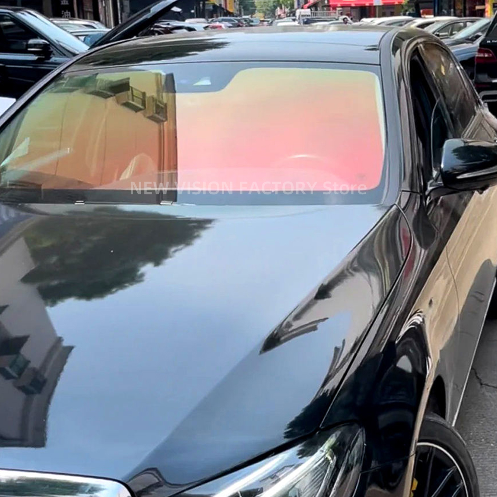 1mX4m 70%VLT Aurora Red Green  - Tinted Window Film recensie en prijs