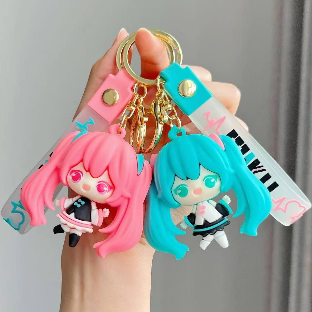 Anime Hatsune Miku Keychain Pe - Car Accessories Wholesale recensie en prijs