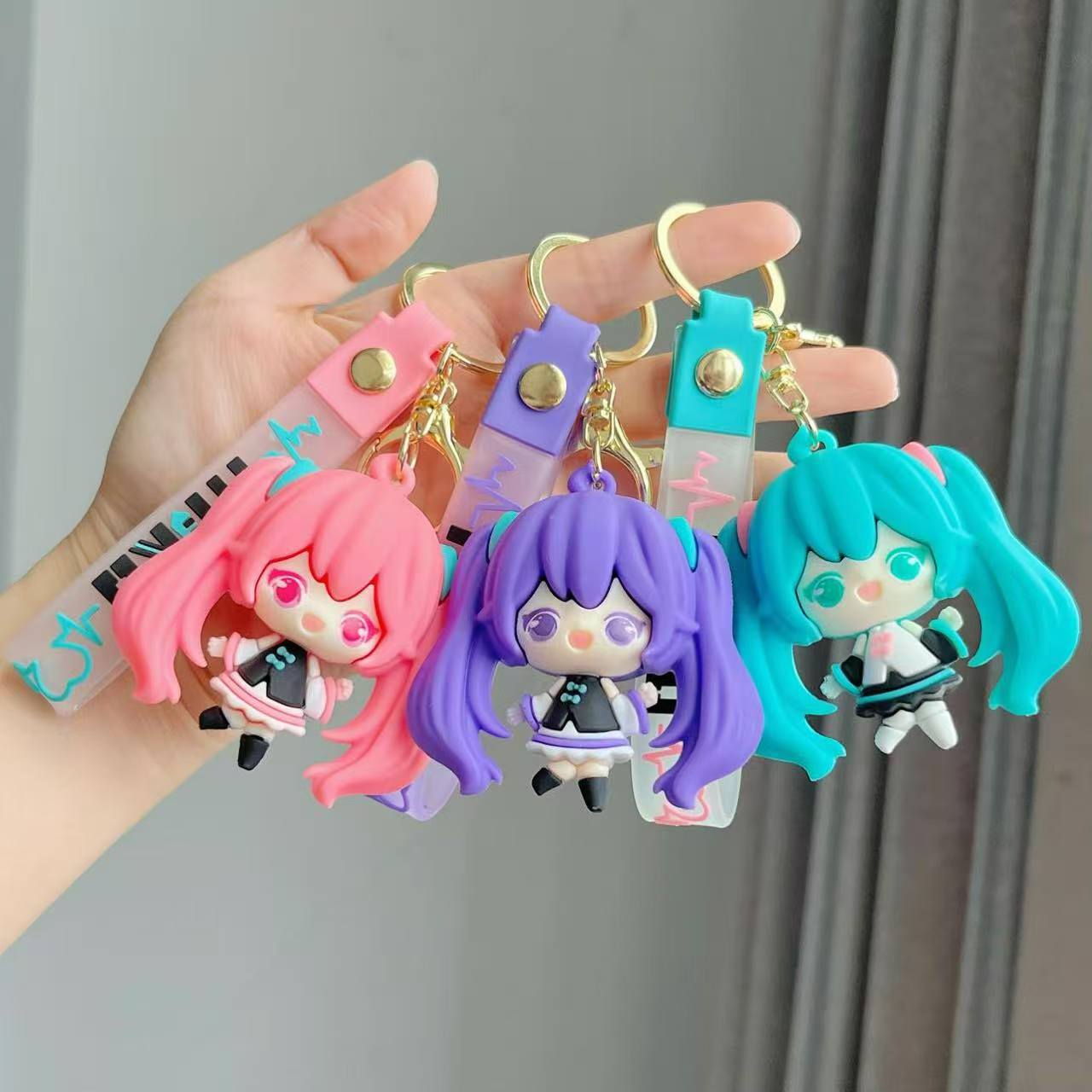 Anime Hatsune Miku Keychain Pe - Car Accessories Wholesale recensie en prijs
