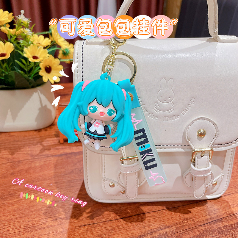 Anime Hatsune Miku Keychain Pe - Car Accessories Wholesale recensie en prijs