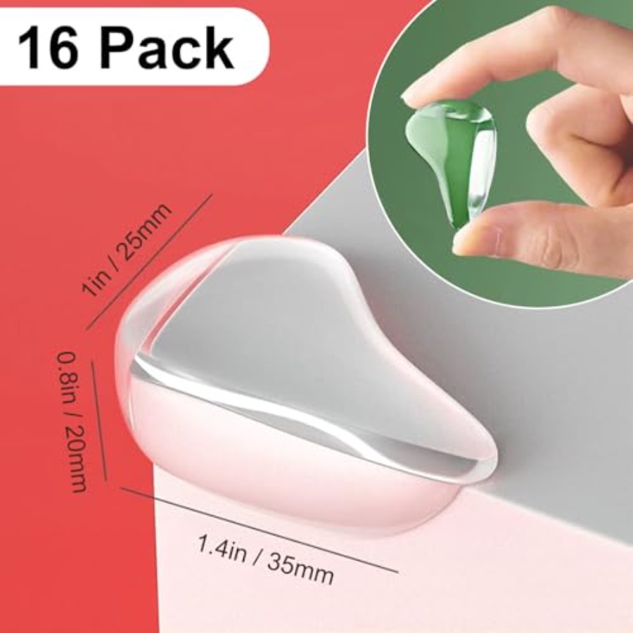 16 Pack Clear L Shape Corner P - Bumper Guard Protector recensie en prijs