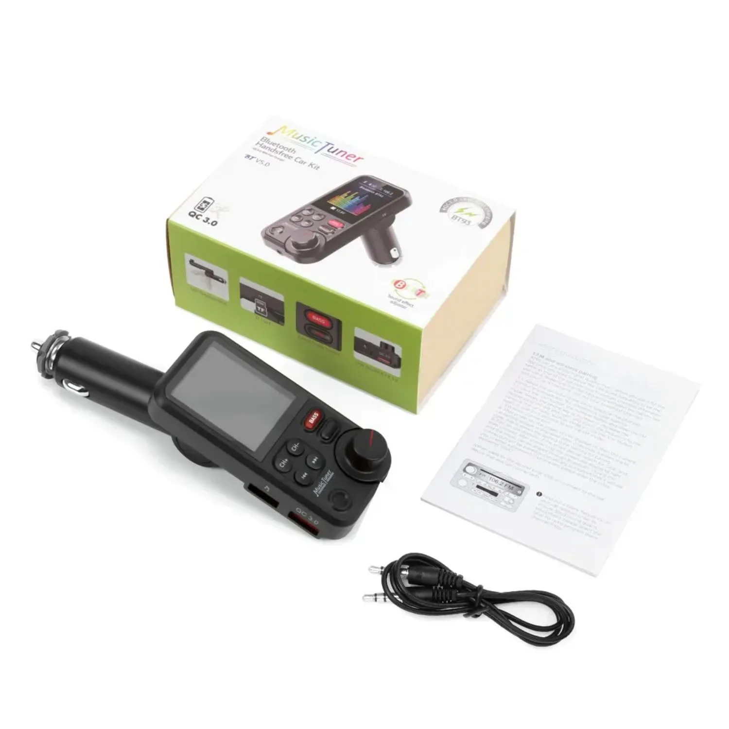 1.8 Inch Car Audio FM Transmit - Fm Transmitter recensie en prijs
