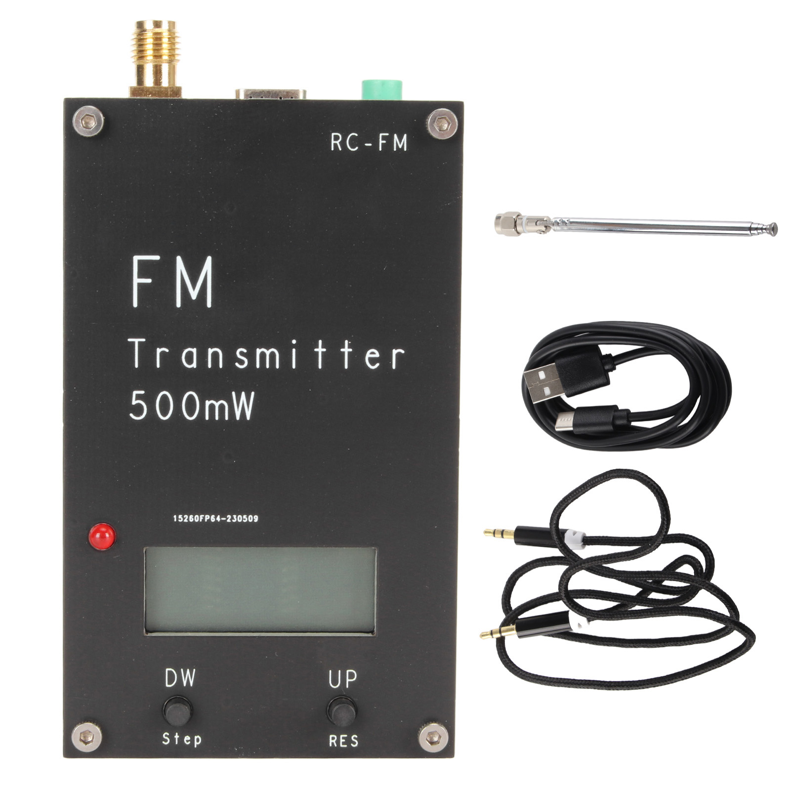 500mW FM Transmitter with LCD  - Fm Transmitter recensie en prijs