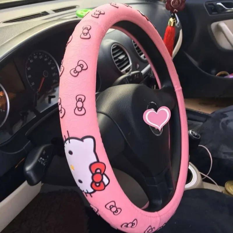 Hello Kitty kawaii cartoon car - Car Accessories Wholesale recensie en prijs