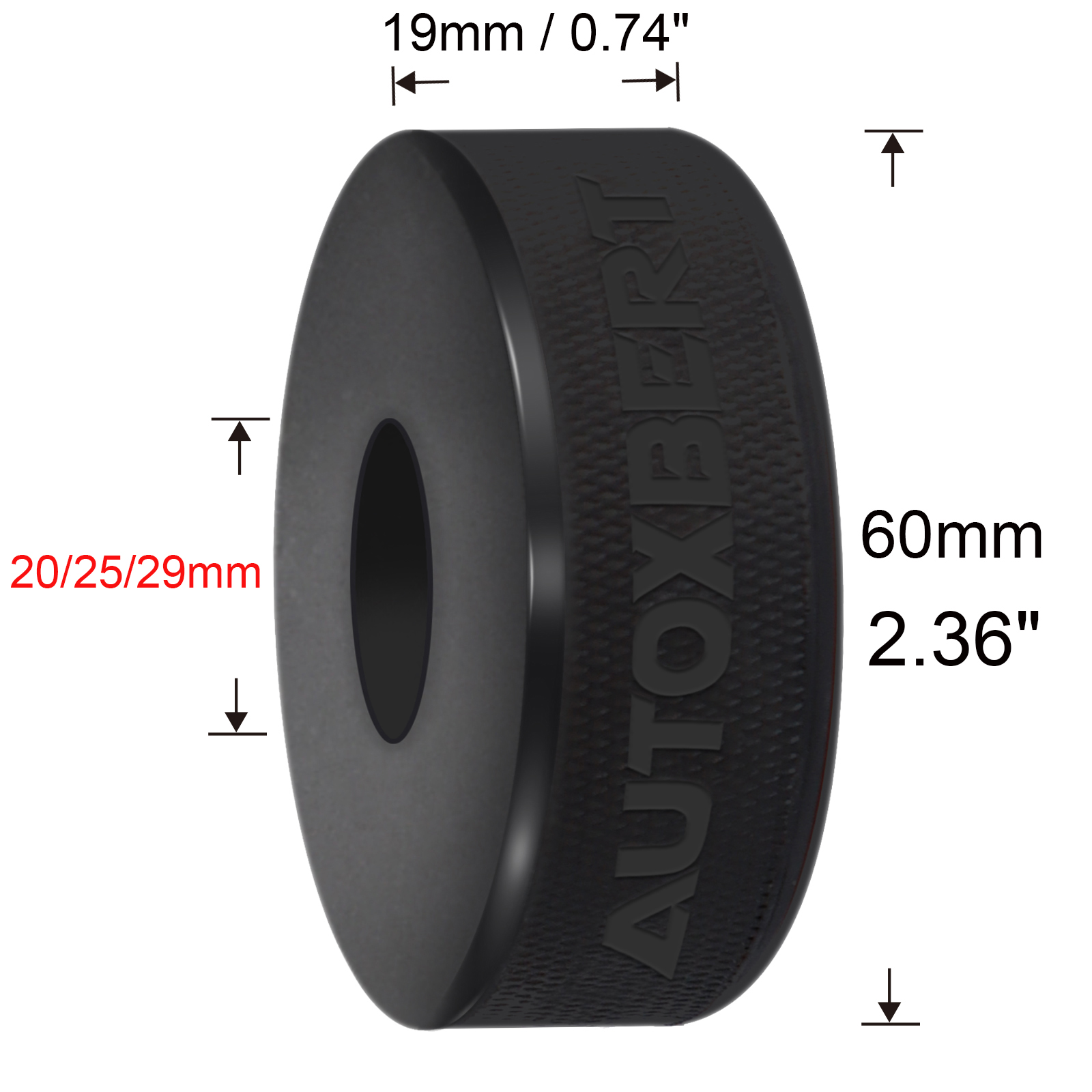 Rubber Bottle Jack Pad Support - Car Accessories Shop recensie en prijs