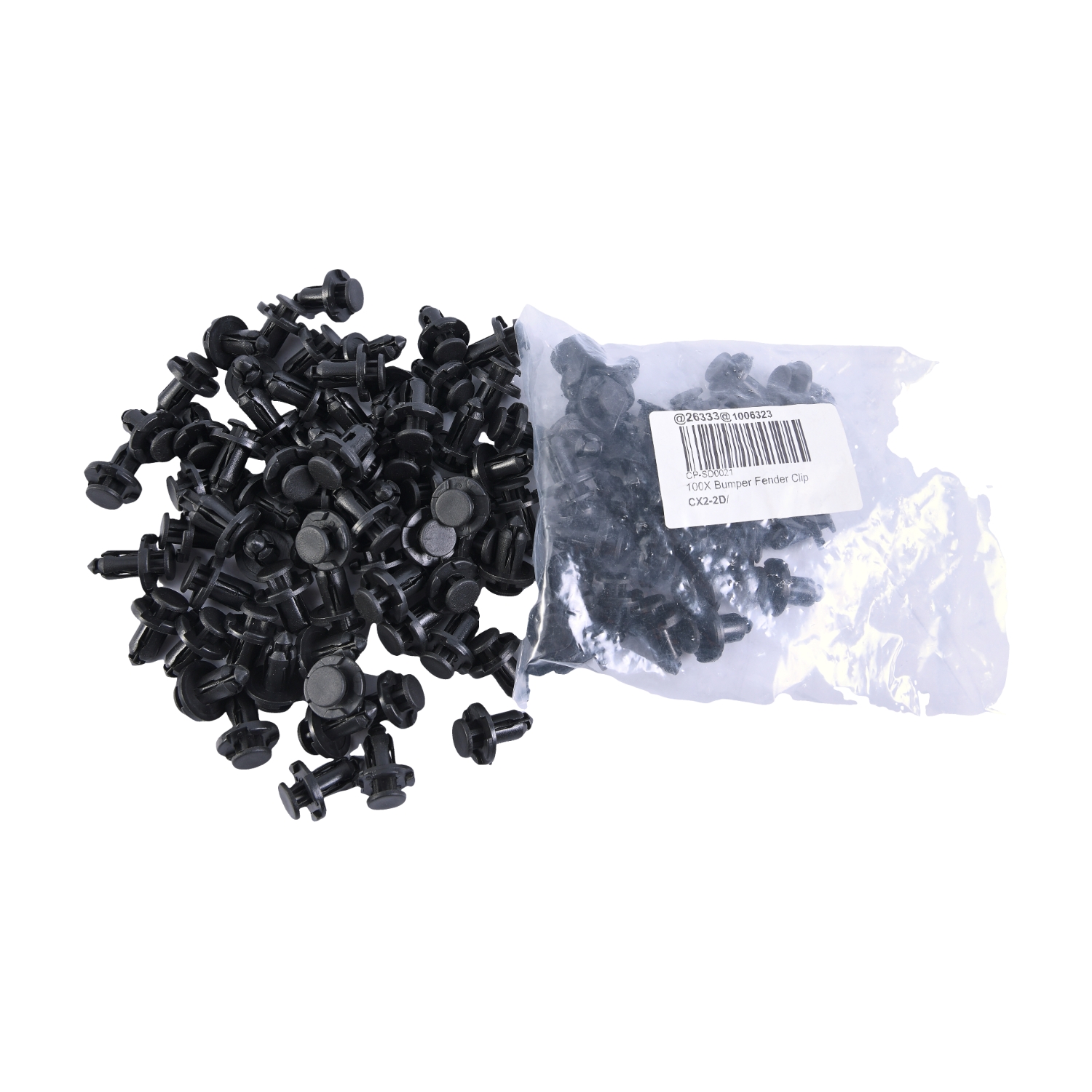 DPGKITS 100PCS Bumper Fender C - Car Accessories Quick Delivery recensie en prijs