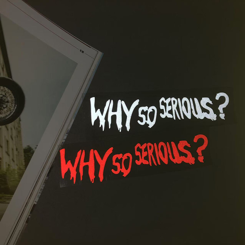 Why So Serious Decals Motorcyc - Car Accessories Joker recensie en prijs