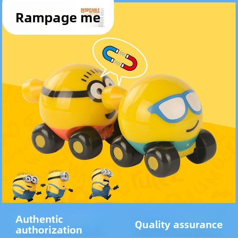 Minions cartoon cute toy train - Car Accessories Wholesale recensie en prijs