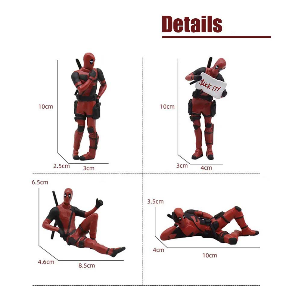 New Anime Deadpool Action Figu - Car Accessories Joker recensie en prijs