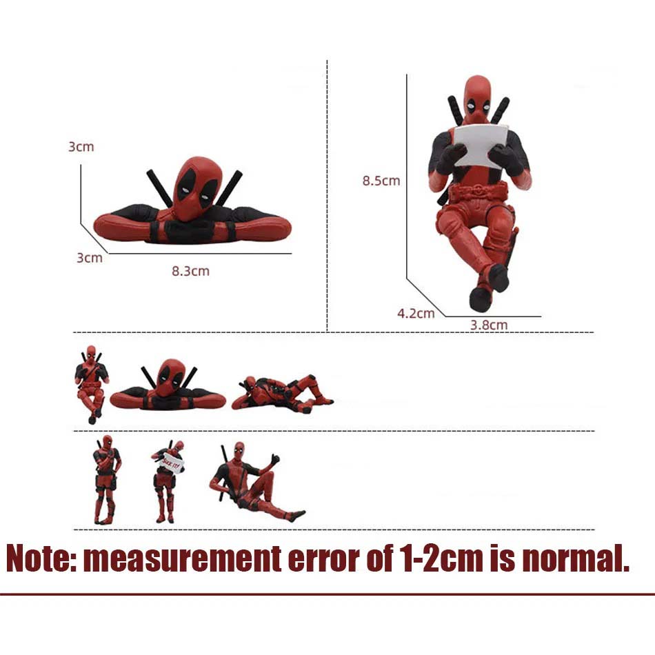 New Anime Deadpool Action Figu - Car Accessories Joker recensie en prijs