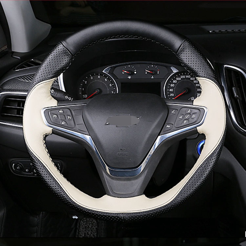 DIY Genuine leather Car Steeri - Car Accessories Xl6 recensie en prijs
