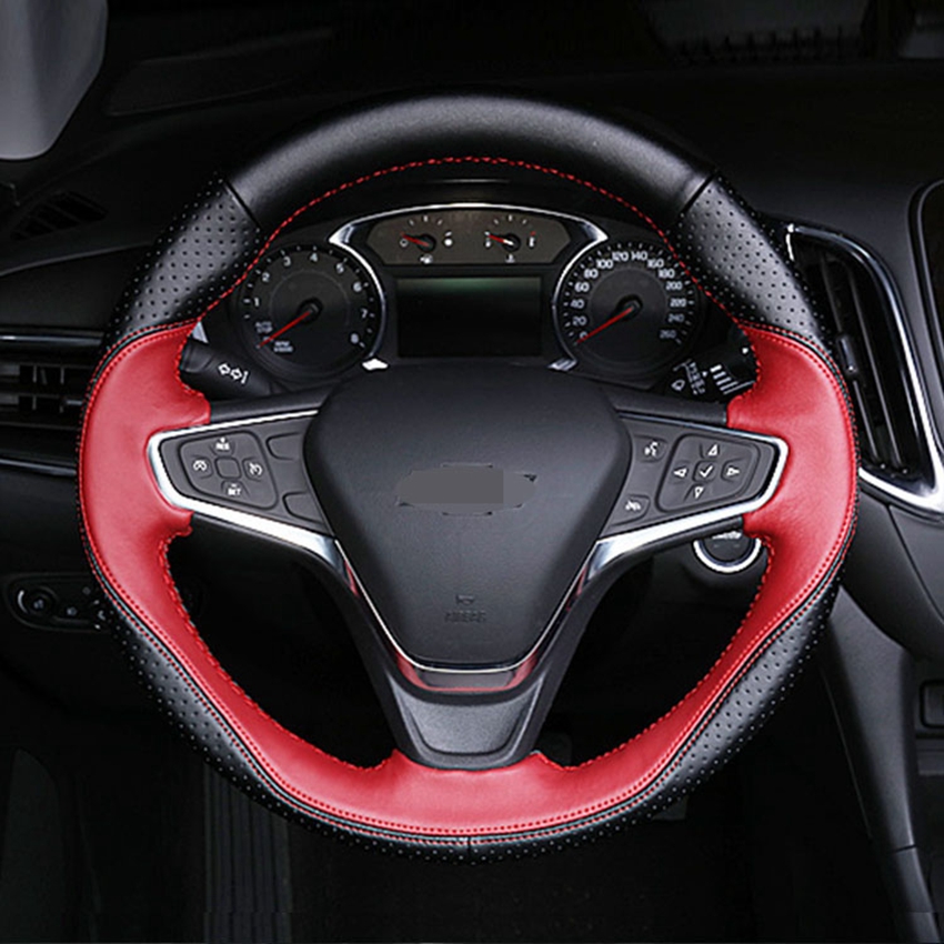 DIY Genuine leather Car Steeri - Car Accessories Xl6 recensie en prijs