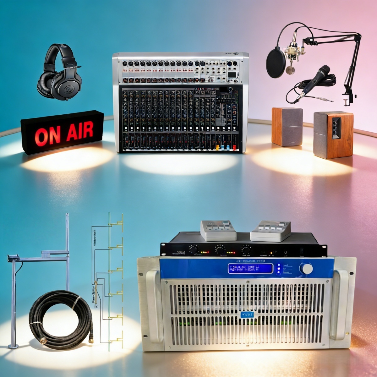Church YXHT-1, 5KW(5000W) FM T - Fm Transmitter recensie en prijs