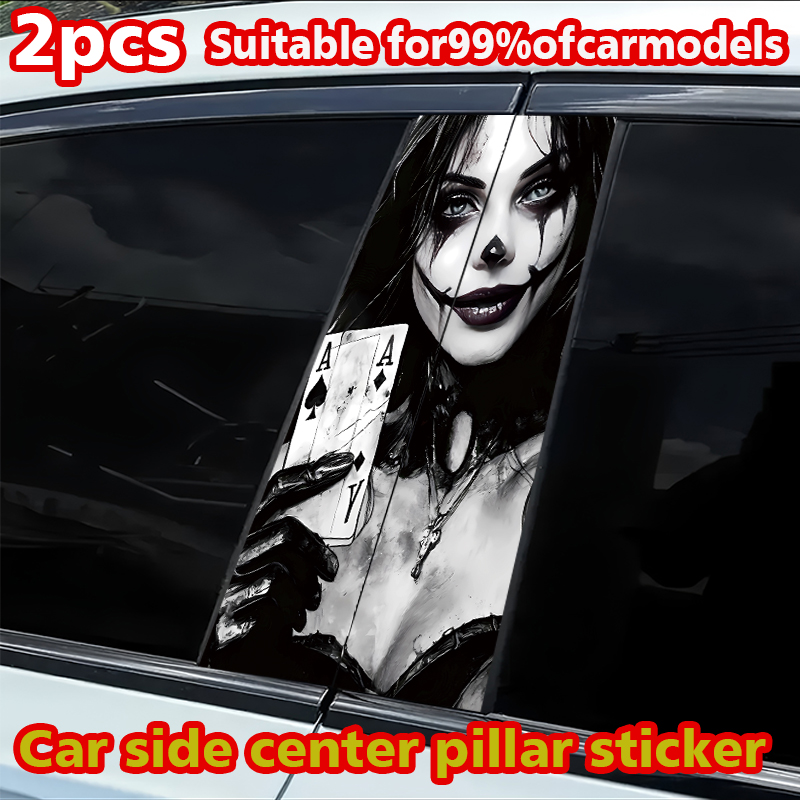 2pcs car B-pillar stickers Jok - Car Accessories Joker recensie en prijs