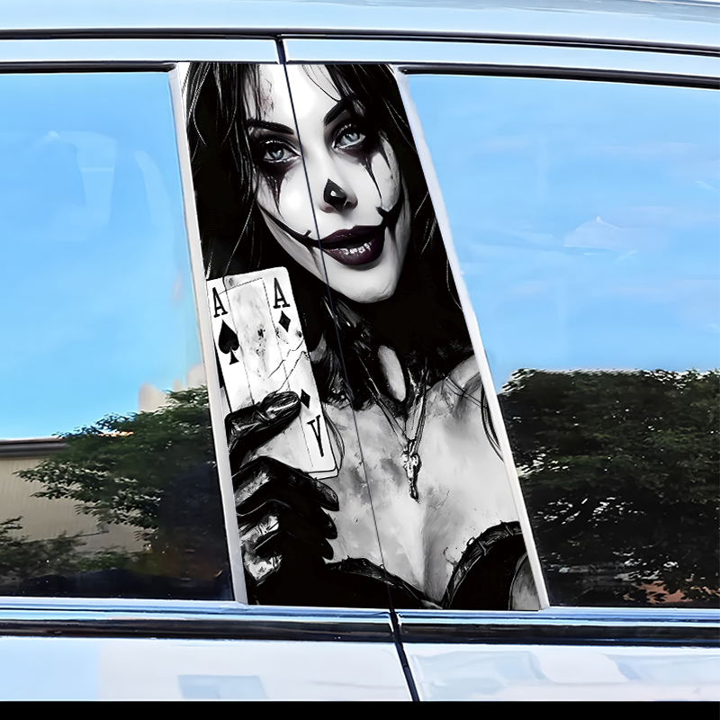 2pcs car B-pillar stickers Jok - Car Accessories Joker recensie en prijs