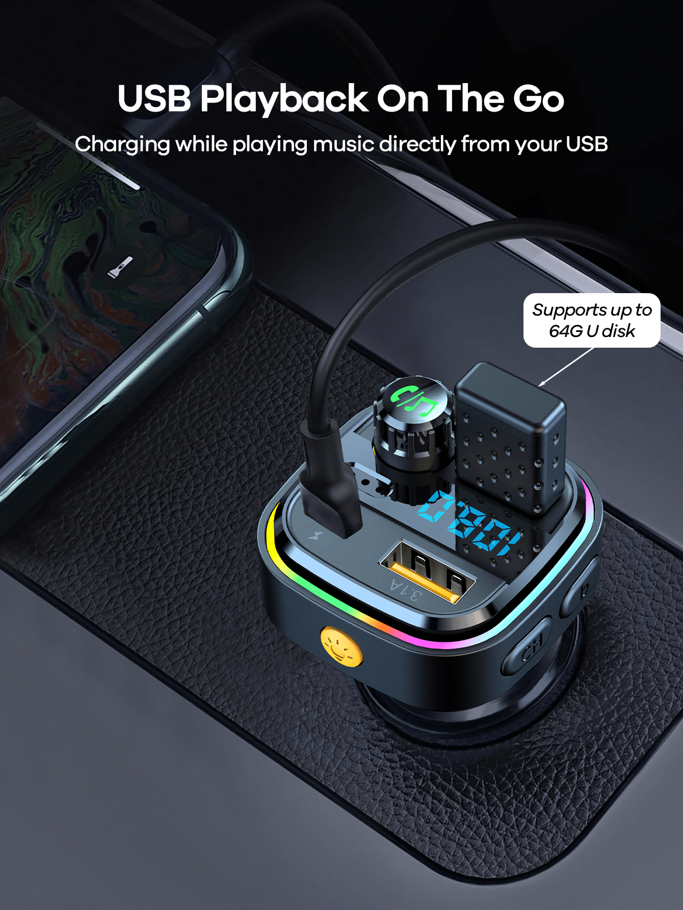 Car Bluetooth 5.3 FM Transmitt - Fm Transmitter recensie en prijs