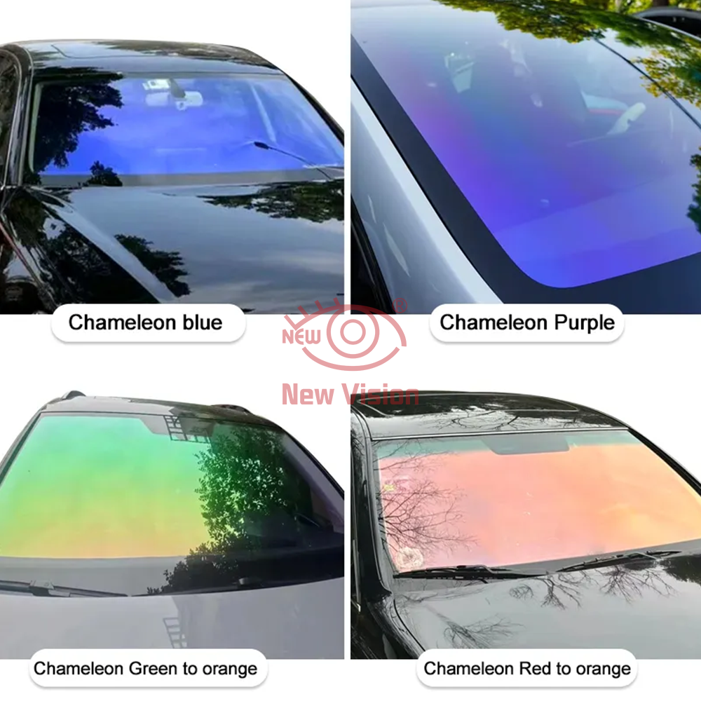 1mX3m 70%VLT Aurora Red Green  - Tinted Window Film recensie en prijs